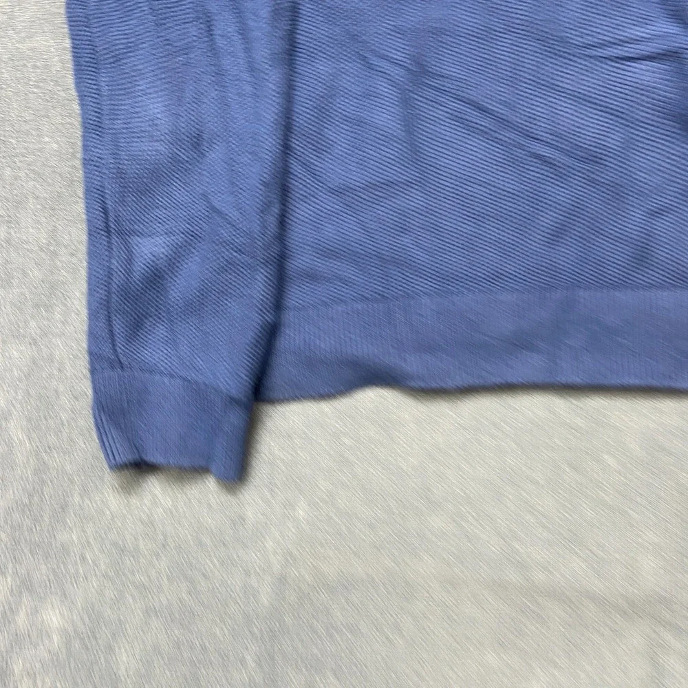 Banana Republic Sweater Men 2XL Blue Texture Knit Comfort Minimalist Casual Wear